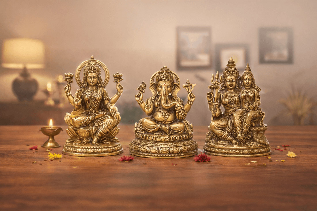 Handcrafted Brass Murtis for a Divine and Peaceful Home
