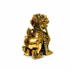 Feng Shui Pixiu Brass Feng Shui Pixiu Wealth Guardian Statue Lucky Dragon Lion for Prosperity, Protection & Success