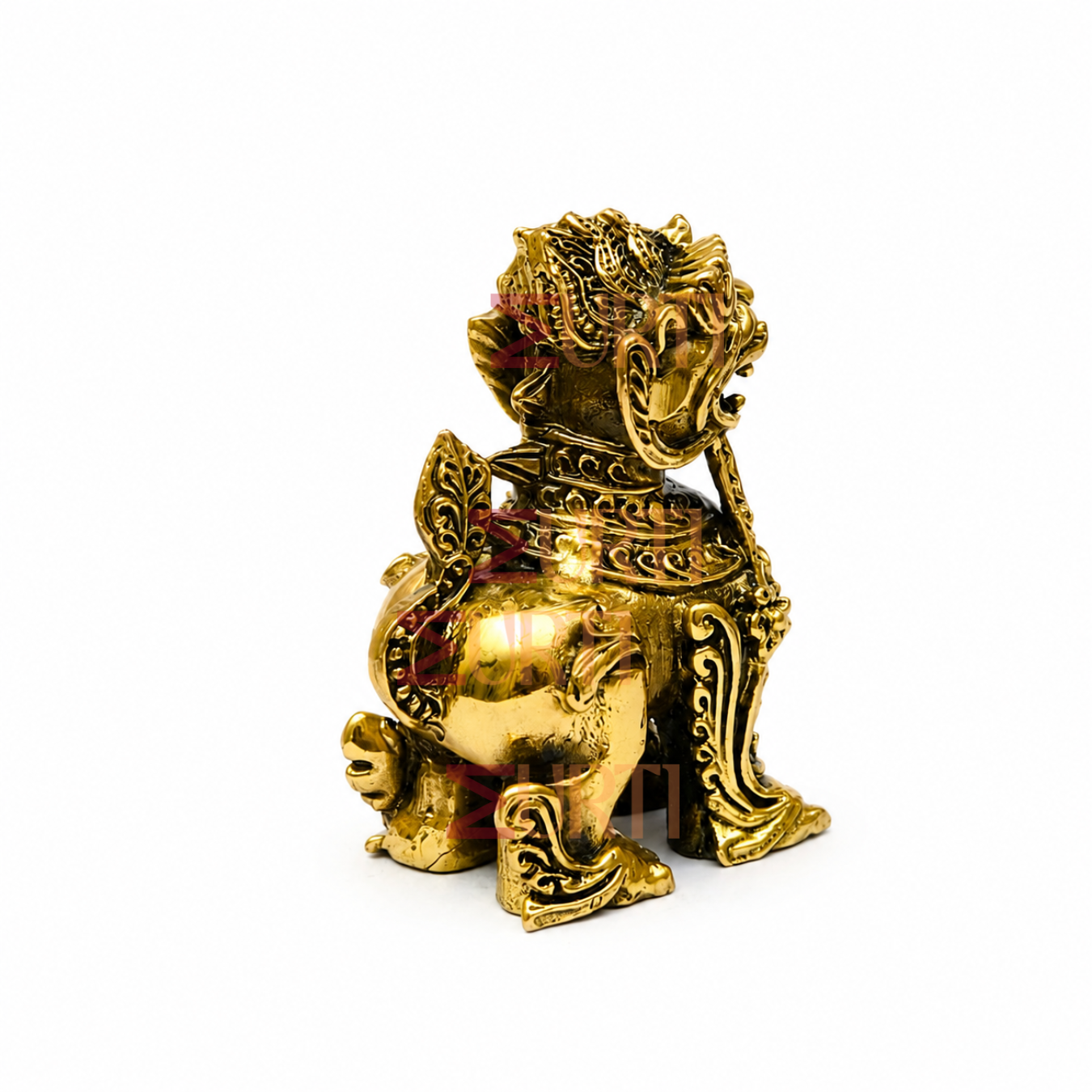 Feng Shui Pixiu Brass Feng Shui Pixiu Wealth Guardian Statue Lucky Dragon Lion for Prosperity, Protection & Success