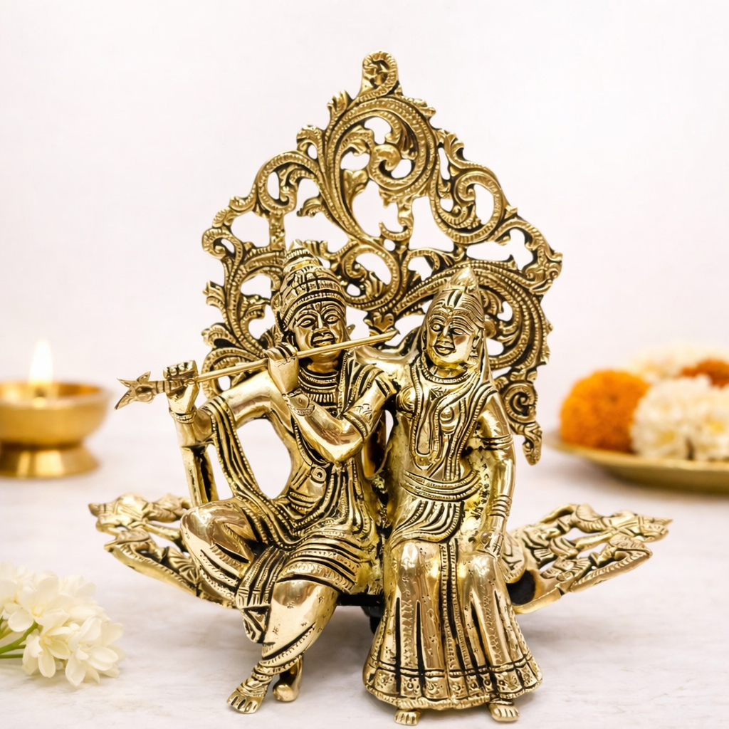 Radha Krishna Vallabh Puja Idol Statue Sculpture Home Decor,Cerimony,office & Gifting