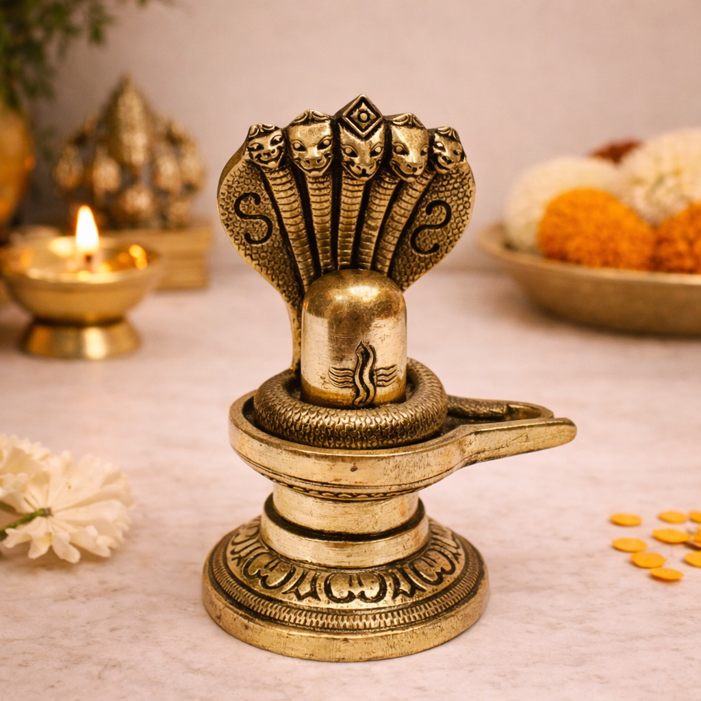 Shiva Ling Lingam Shivling Idol Statue Murti Mahadev Baba for pooja , Home decor & Mandir